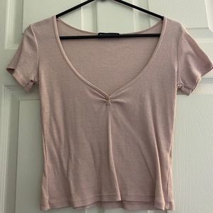 Pink Short Sleeve Brandy Millville Shirt